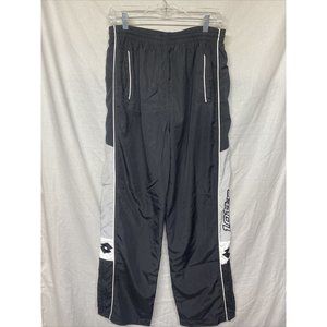 Lotto Tennis Italiano Men Pants XL Bottom Lined Zipper Ankle Cotton/Poly Vintage